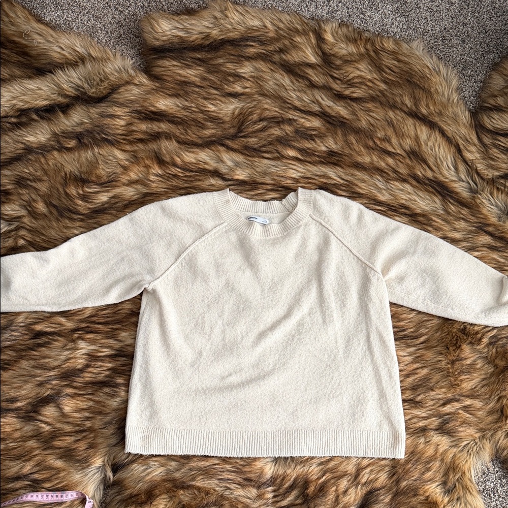 Sonoma Cream Women's Crew Neck Sweater